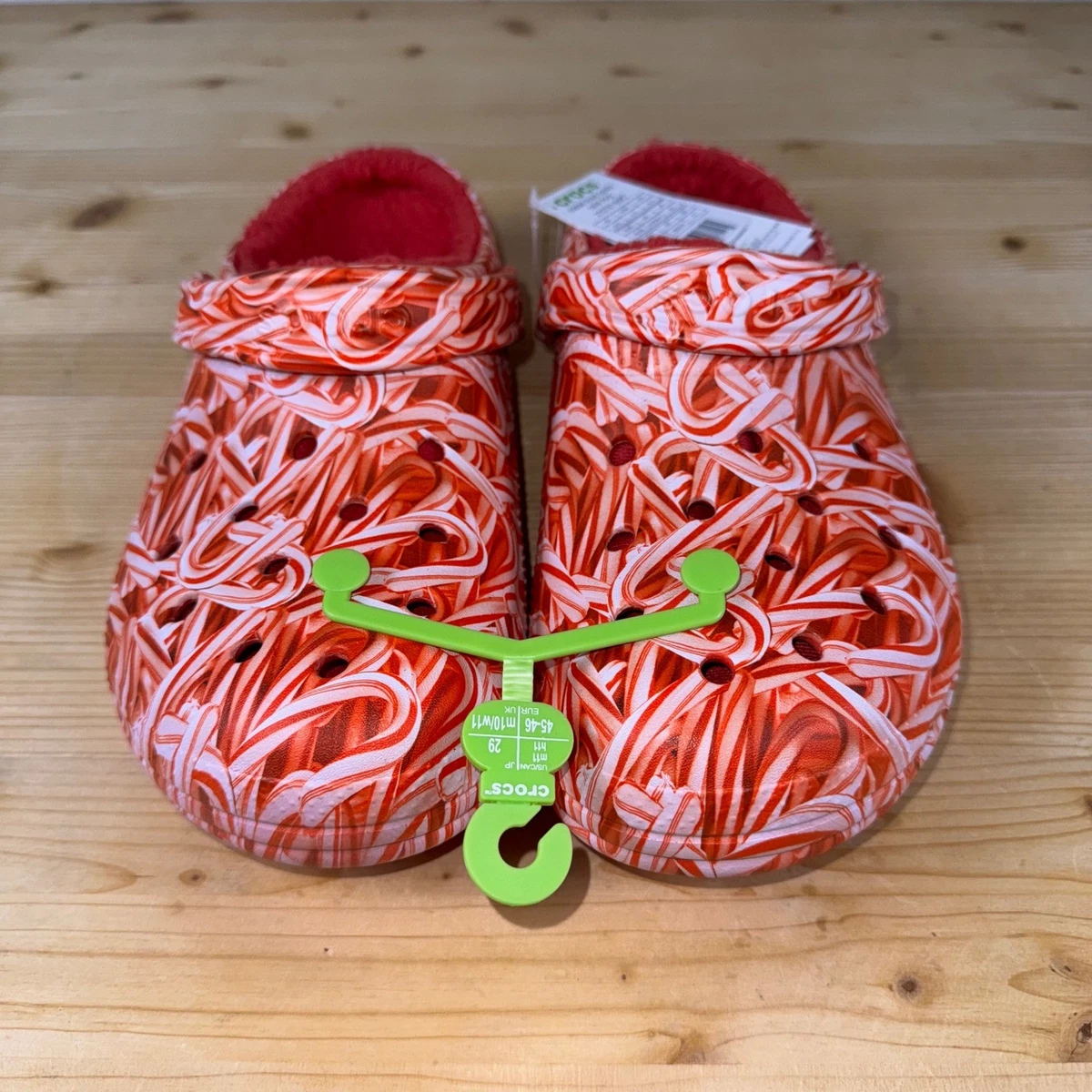 Vintage Crocs Clogs Men 10-11 Red Slip On Comfort Shoes Made in Canada Rare Y2K Crocs Classic Clogs men main image 3