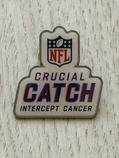 NFL Crucial Catch Collector’s Pin - NEW