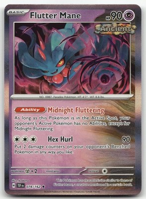 Flutter Mane Rare Deck Exclusives 078/162 NM