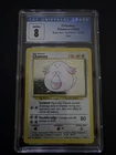 CGC 8 Chansey 2000 Base Set 2 3/130 Holo Pokemon Card Blue Label