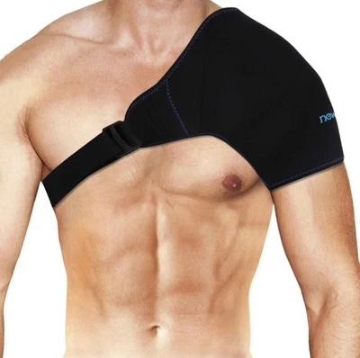 Newgo Shoulder Ice Pack Rotator Cuff Cold Therapy Reusable Wrap for Injuries