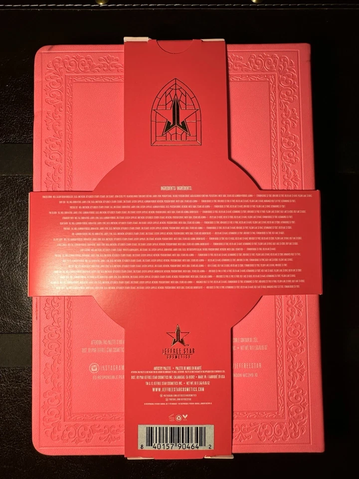 Jeffree Star Cosmetics Pink Religion Eyeshadow Palette Discontinued Authentic - Image 2 of 4