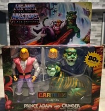 Masters of the Universe Origins PRINCE ADAM & CRINGER 2-Pack Cartoon Collection