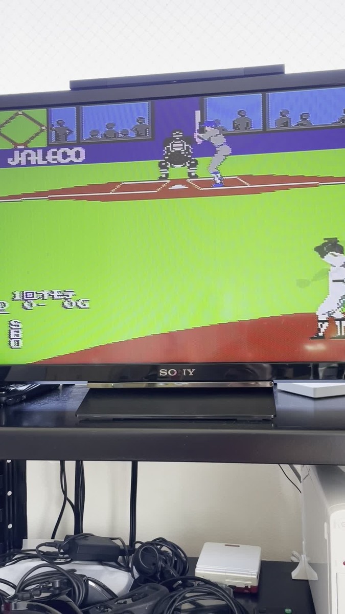 Moero Pro Yakyuu Nintendo Famicom Japanese Version JALECO
