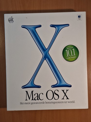 Apple Mac OS X 10.1 Puma Retail Big Box *RARE!* M8545N/A (NL / Dutch) - Afbeelding 2 van 4