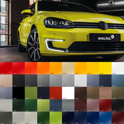 Autofolie 23 /m² Mactac ColourWrap gegossene Luftkanal Auto Folie 1,52m Breite