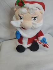 2014 Gemmy Holiday Animated Santa Sings "Respect" Shakes Moves Eyebrows Video