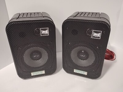 Pyle Home Dual Waterproof Speaker System 5.25'' Outdoor Indoor PDWR40B 400W Black