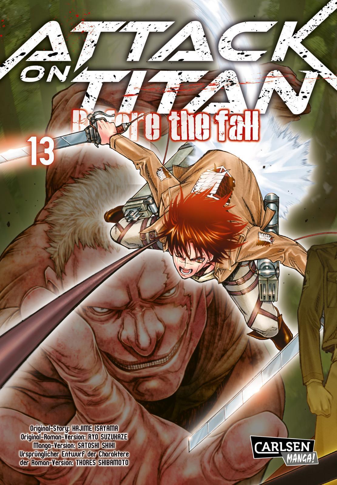 Thumbnail - Attack On Titan - Before The Fall 13 | Hajime Isayama (u. A.) |