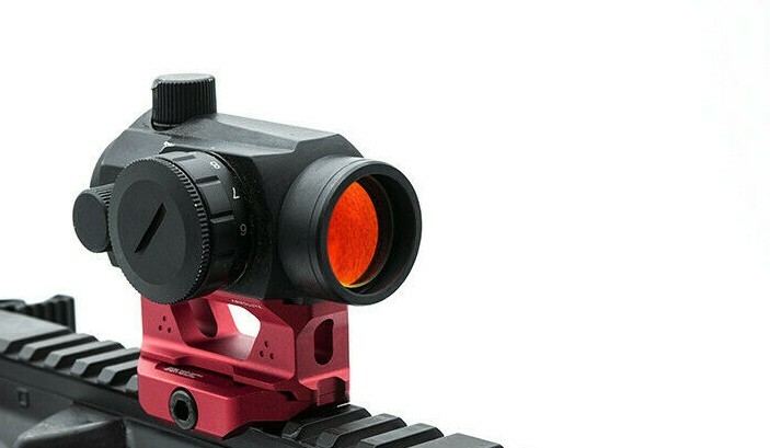 Strike Industrie REX Riser sight Mount for compatible T1 Optics Red Dots BLACK