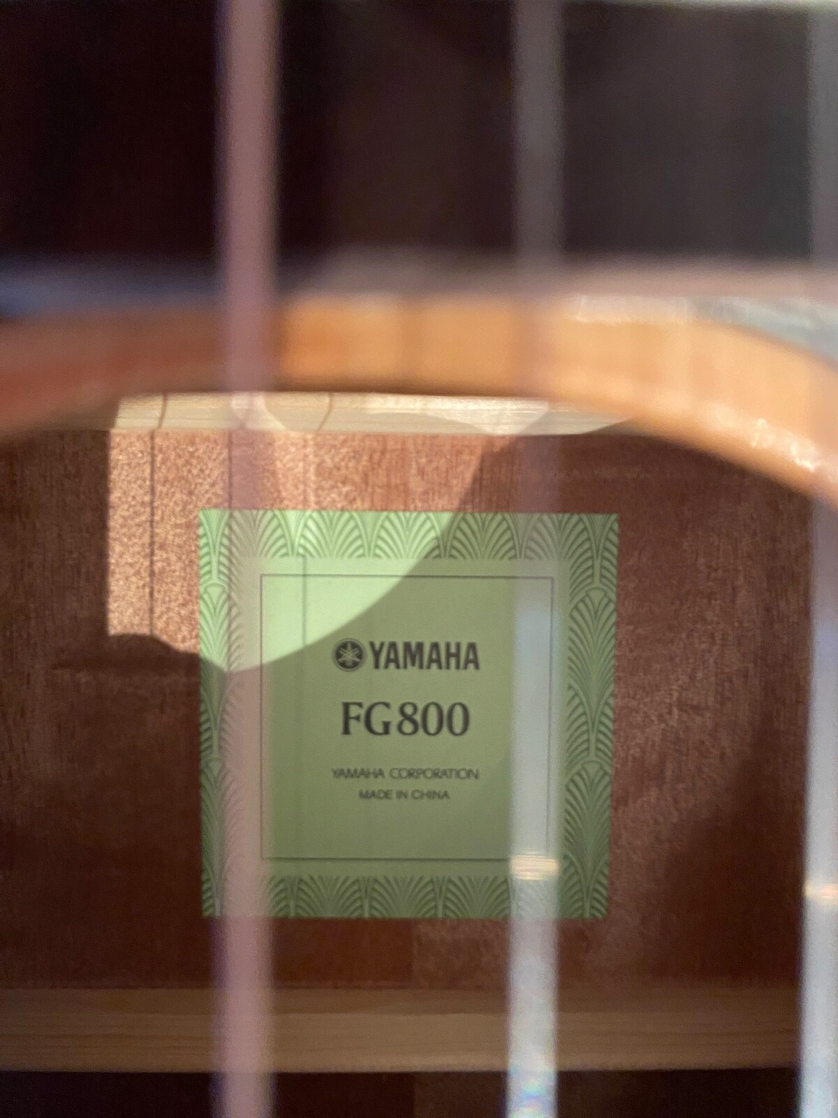 Used Yamaha FG800 Solid Top Acoustic Guitar and soft case 889025103664 eBay