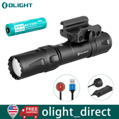OLIGHT Odin 2000 Lumens Rechargeable Picatinny Rail Mounted Tactical Flashlight