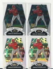 (4) 2008 Finest Emilio Bonifacio Rookie RC 4 Card Lot 2 Refractors