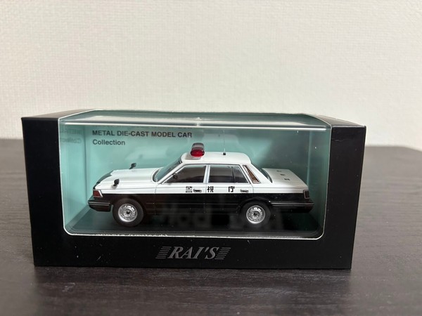 Rai's 1/43 Nissan Cedric YPY30 Kai 1985 Japan Traffic Riot Police Car H74385 Jp-image