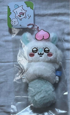 Chiikawa Flying Momonga Mascot Plush Keychain Cute Fluffy Japan | eBay