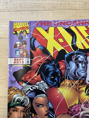 UNCANNY X-MEN #372 - THE SHATTERING! MARVEL COMICS, WOLVERINE