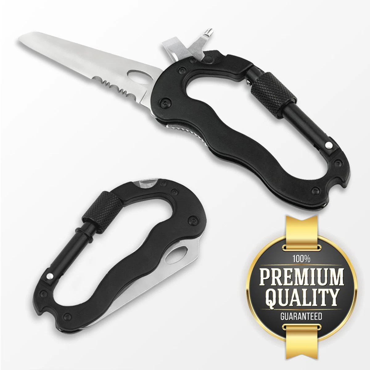 Tactical cheap carabiner keychain