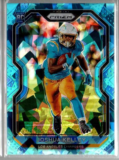 2020 Panini Prizm Prizms Blue Ice #326 Joshua Kelley /99