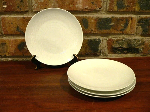 Vintage Set of 4 Rosenthal Germany Bjorn Wiinblad Romance MCM Bread Plates