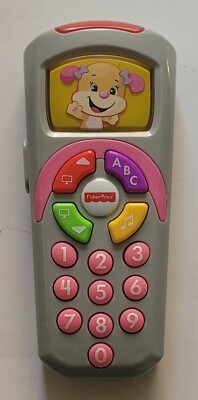 2015 Fisher Price Laugh & Learn Remote Control (DGB71) Infant Learning Toy used