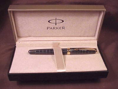 Ручка Parker sonnet т531 premium Dark grey laquer gt роллер s0912460/815742 (3501170912461)