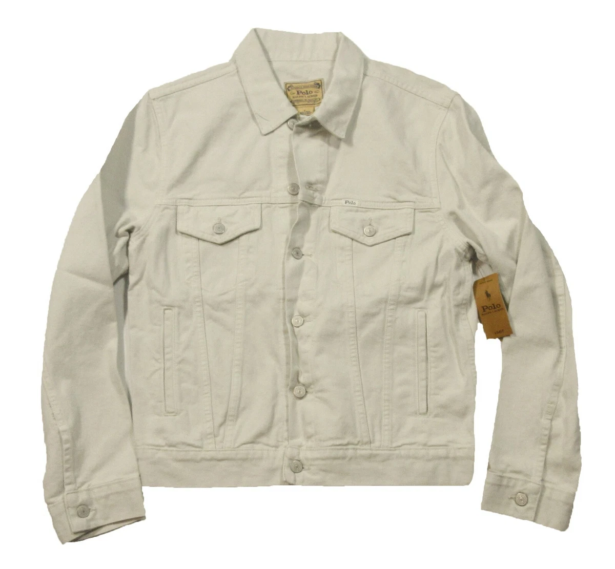Cotton top trucker jacket