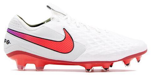 Size 7.5 - Nike Tiempo Legend 8 Elite FG White Flash Crimson for