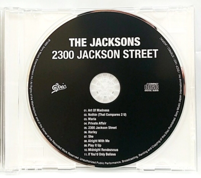 CD) The Jacksons ‎– 2300 Jackson Street, EICP 1407, Album, Near