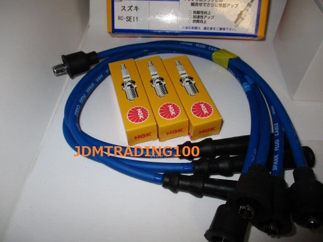 KIT DE AFINACIÓN DISTRIBUIDOR ENCHUFE CABLE ENCHUFE MOTOR SUZUKI JA11/JA12 JIMNY F6A Foto 4 de 4