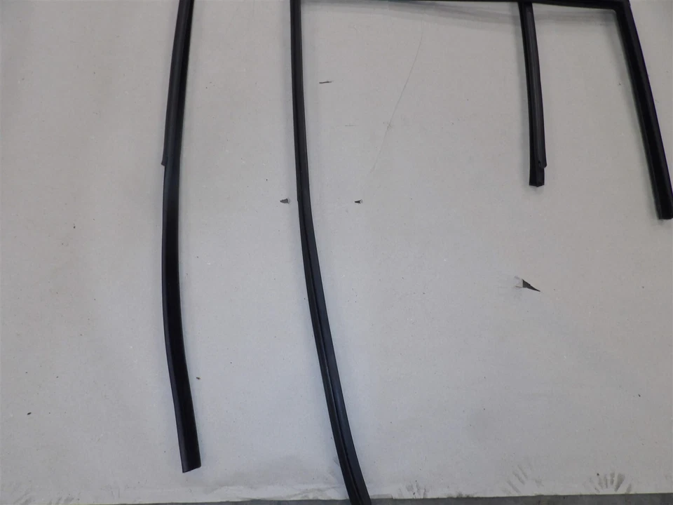 PAR de canales de funcionamiento de vidrio para ventana de puerta trasera lateral derecha y derecha Jeep Cherokee XJ 97-2001 Foto 3 de 3