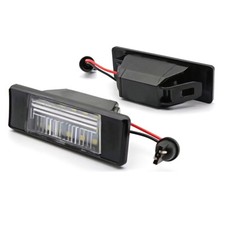 1 Paar Kennzeichen Lichtlampe 26510-JD00A für Nissan Qashqai II 2014-2024