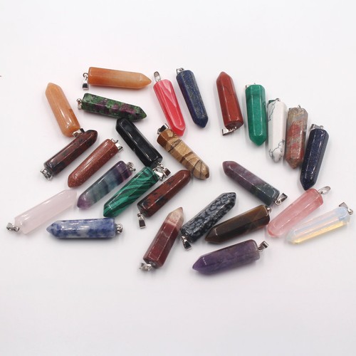 Natural Amethyst Heart Pendants – 30 Pieces Wholesale Lot – Alloy & Amethyst, Fashion Jewelry