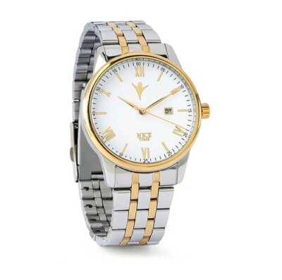 NICE TIME casual watch for men  stainless steel band FREE SHIPPING