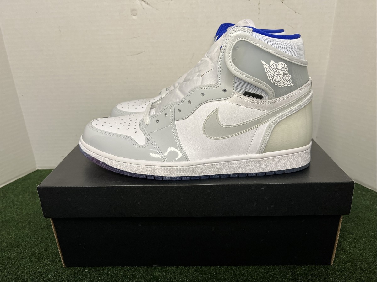 Size 11 - Air Jordan 1 Zoom High Racer Blue for sale online | eBay