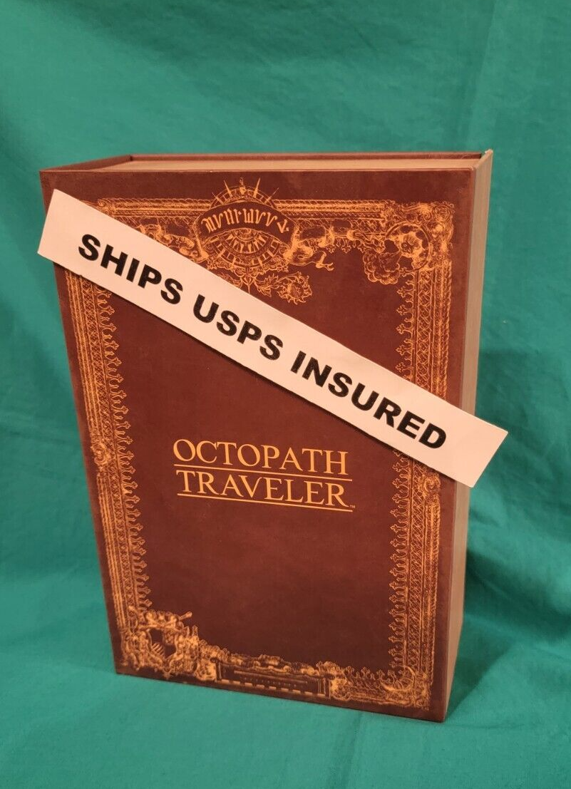 INSURED! Octopath Traveler Wayfarers Edition Pop Up Book ONLY