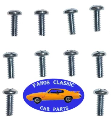 Ford Dash Interior Console Door Panel Phillips Machine Screw #6 x 3/8'' 10pcs 140