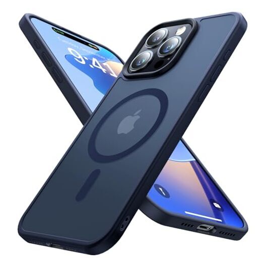 Strong Magnetic for iPhone 15 Pro Max Case, [Compatible with MagSafe]