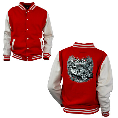 Auto Hot Rod Jacke Rockabilly Rock`n Roll SpeedShop Oldschool Racing *1087 rd