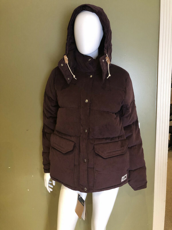 THE NORTH FACE SIERRA DOWN CORDUROY ROOT BROWN