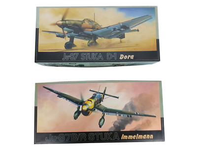 Fujimi 7a-F13-800 & 7a-F14-800 Ju-87 Stuka Dora & Immelmann Modellbausatz 1:72