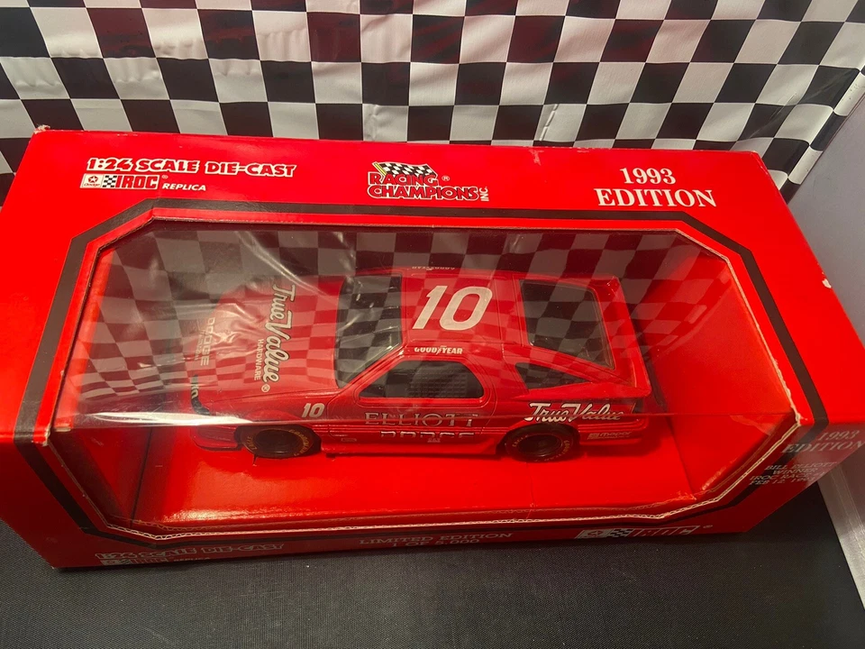 Racing Champions 1993 ganador IROC Race #1 #10 Bill Elliott valor real 1:24 Foto 4 de 4