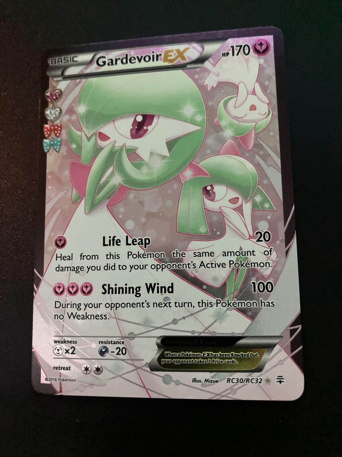  Pokemon - Gardevoir-EX (RC30) - Generations - Holo : Toys &  Games