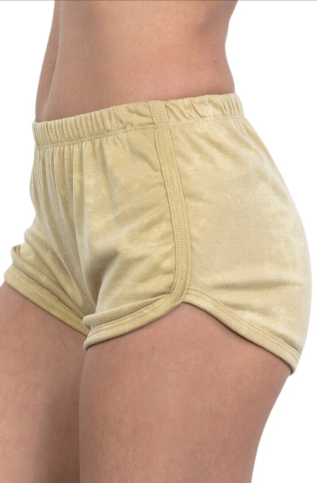 Trendy Honey Soft Stretch-on Work out Running Short Shorts casual Yoga Beach New - Imagem 3 de 4
