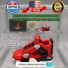 Air Jordan, Dunks Collectible Set Sneaker Bricks, Keychain, Shoebox, Sneakerhead