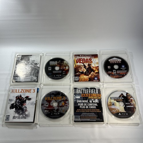Sony PlayStation 3 PS3 4 Video Game Lot Complete CIB, Rainbow 6, Medal Of Honor - Picture 3 of 8