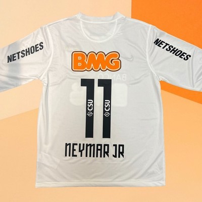 Neymar JR 11 Nike Santos FC Long Sleeve | eBay