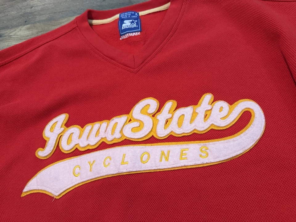 Vintage Starter Iowa State University Cyclones Crewneck Sweatshirt Men’s XL - Image 2 of 4