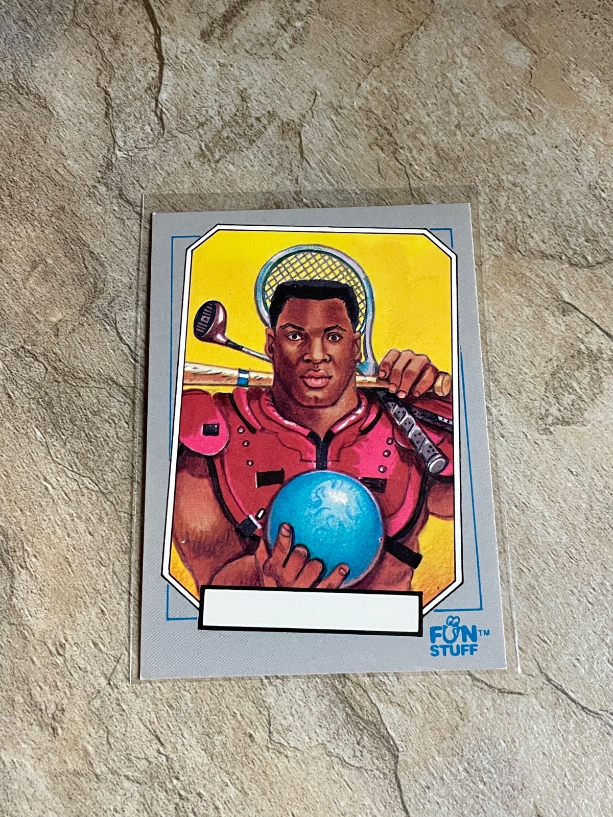Bo Jackson - 1992 Fun Stuff CONFEX The Baseball Enquirer #1