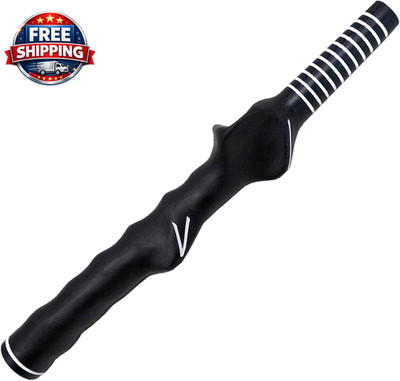 Golf Swing Training Grip, Right-Hand Golf Club Grip Trainer, Golf Practice Grips