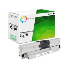 TCT Black Oki 44469801 Toner Cartridge For Okidata C330 C310 C530 MC361 MC351
